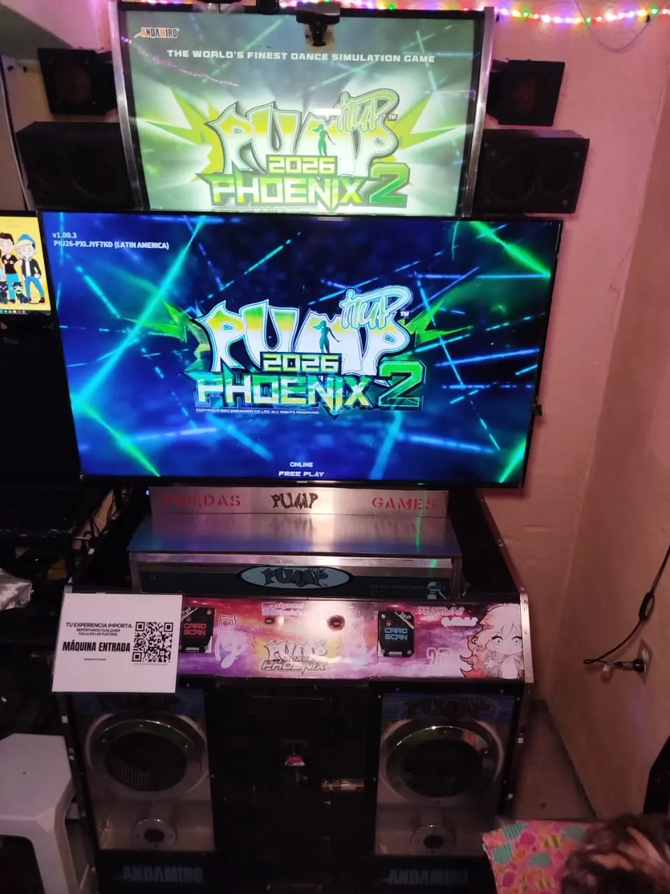 Máquina Pump It Up ENTRADA — Pump It Up